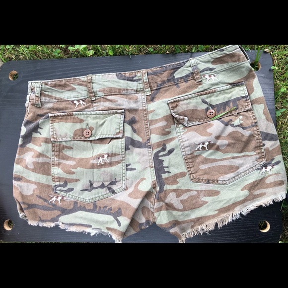 Denim & Supply Ralph Lauren Camo dog shorts - Picture 5 of 7
